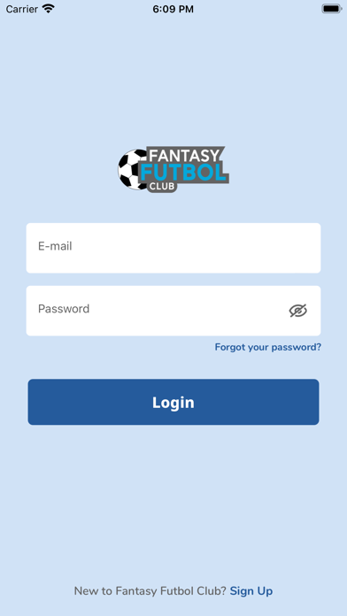 Fantasy Futbol Club Screenshot