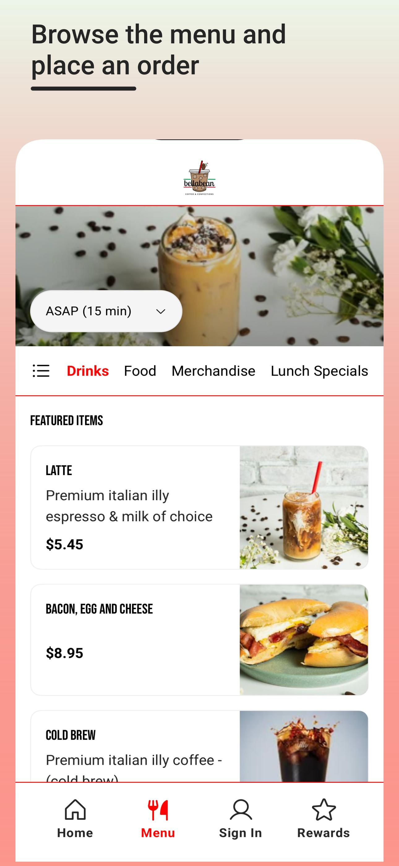 Bellabean screenshot 3