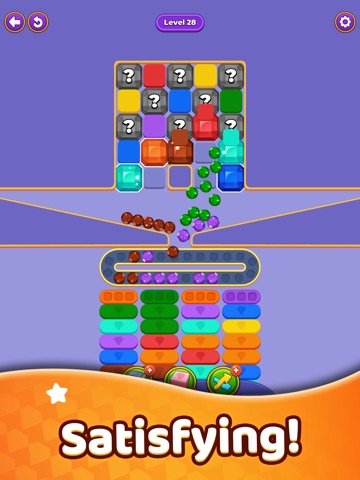 Drop Sort Jam iPad screenshot