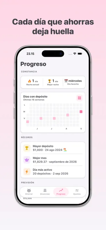 Hucha, Ahorro, Meta, Objetivo screenshot 4 of 5