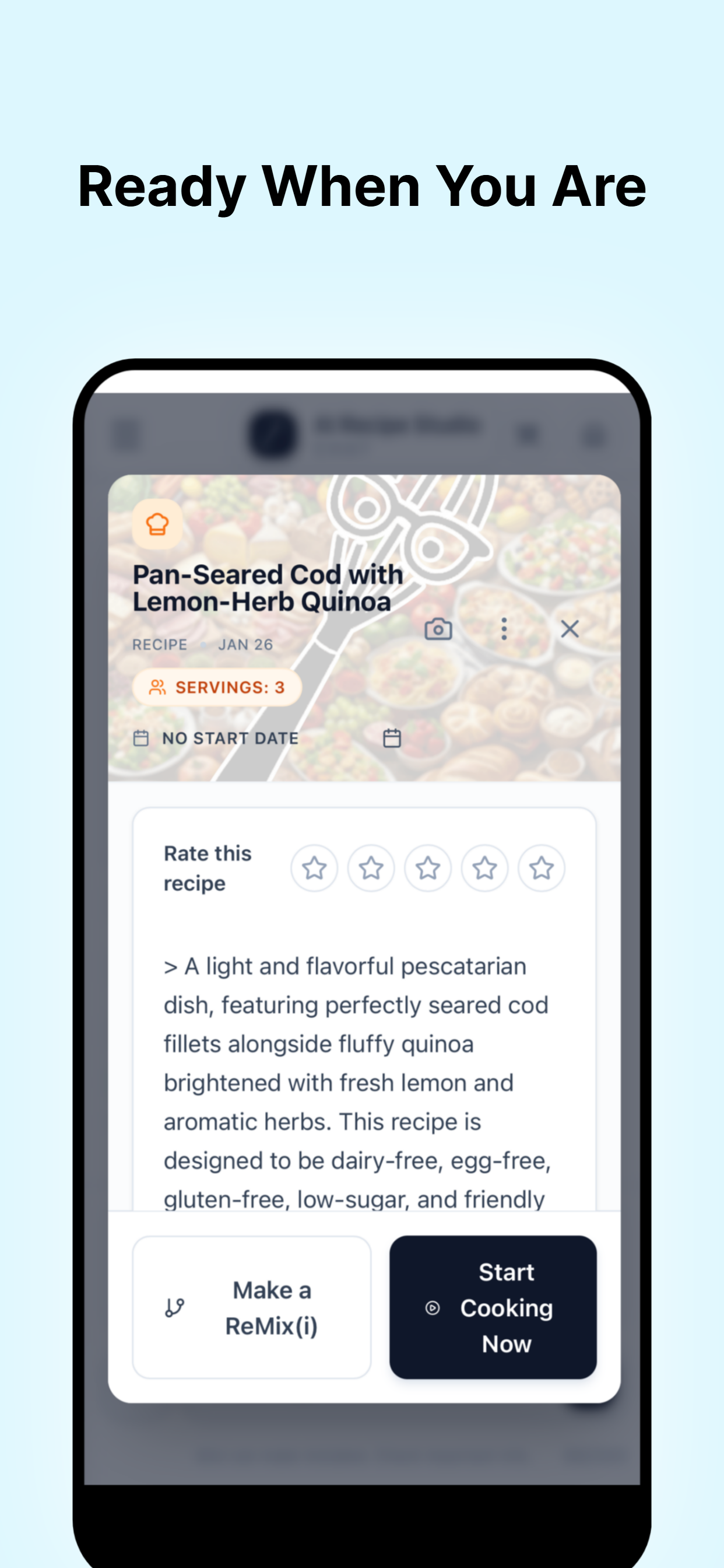 AI Recipe Studio - AskMixi screenshot 8