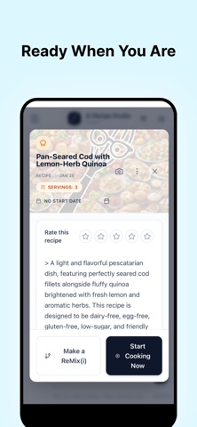 AI Recipe Studio - AskMixi screenshot
