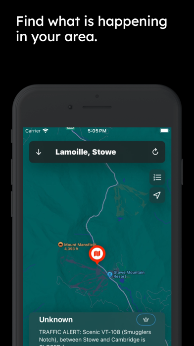 US Road Condition Screenshot