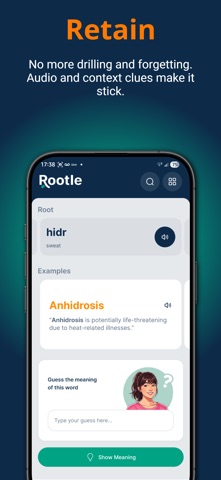 Rootle: Biomedical Vocabulary Screenshot 3 of 4
