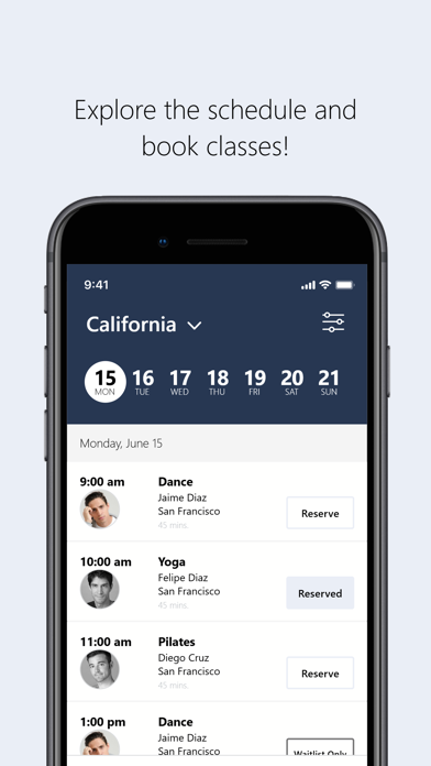 The Collective Studios iPhone screenshot 3 - Health & Fitness app