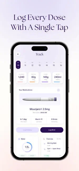 GLP Trackr: Mounjaro Tracker screenshot 3