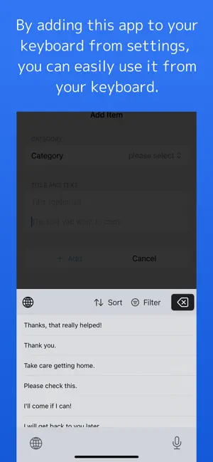 CopyAndPaste Manager screenshot 3