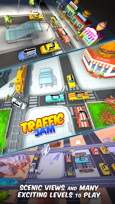 Traffic 3D Car Parking Jam Screenshot