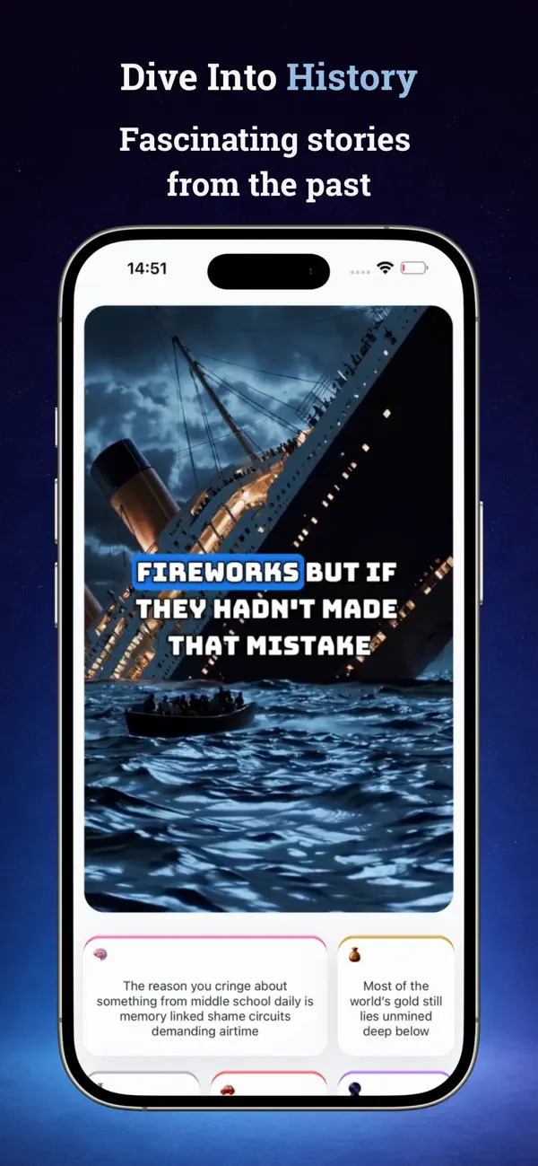 #3. Stacky: Fun & Random Facts (iOS) โดย: Oleksii Lypskyi