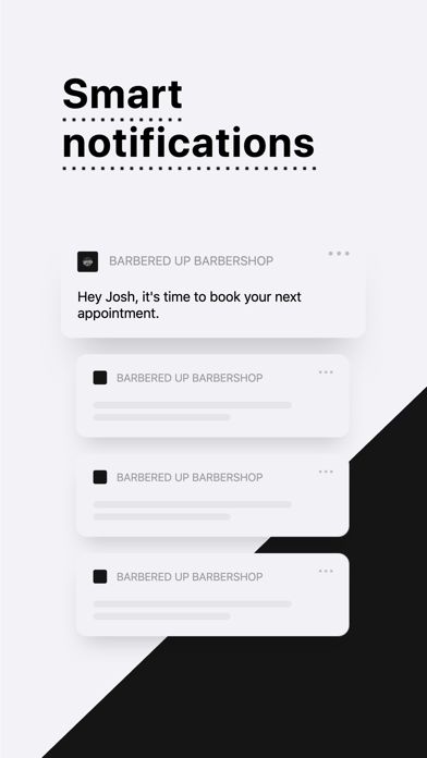Barbered Up Barbershop iPhone screenshot 4 - Lifestyle app