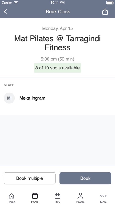 ELEVATE Pilates & Wellness Screenshot