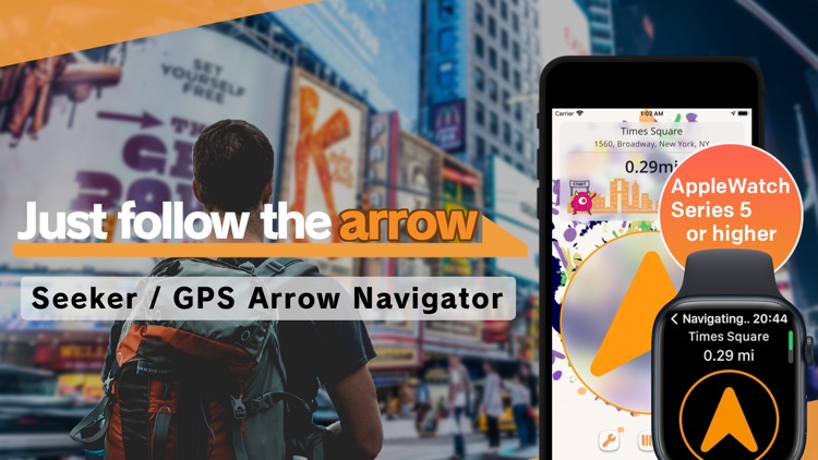 Seeker: GPS Arrow navigator
