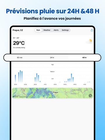 Rain Now iPad screenshot 2