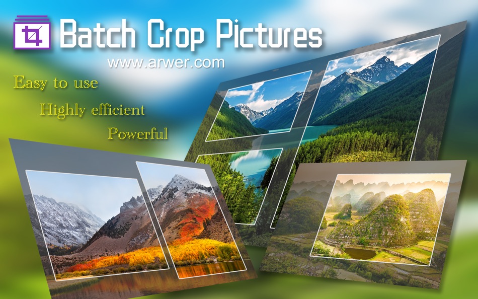 #1. Batch Crop Pictures (macOS) Podle: 军 龙