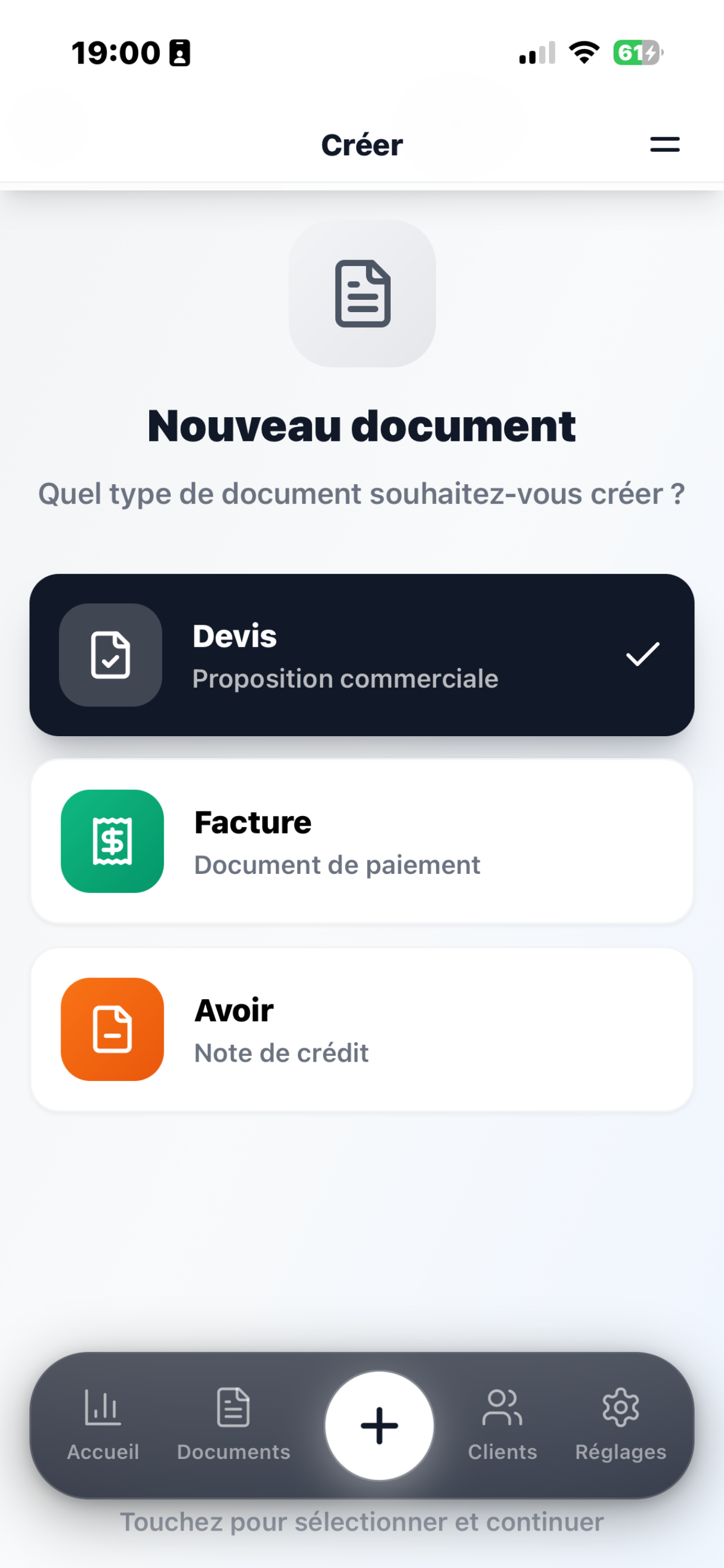 Factures Pro screenshot 3