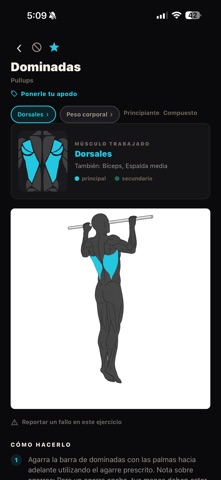 FLUENCE GYM iPhone screenshot