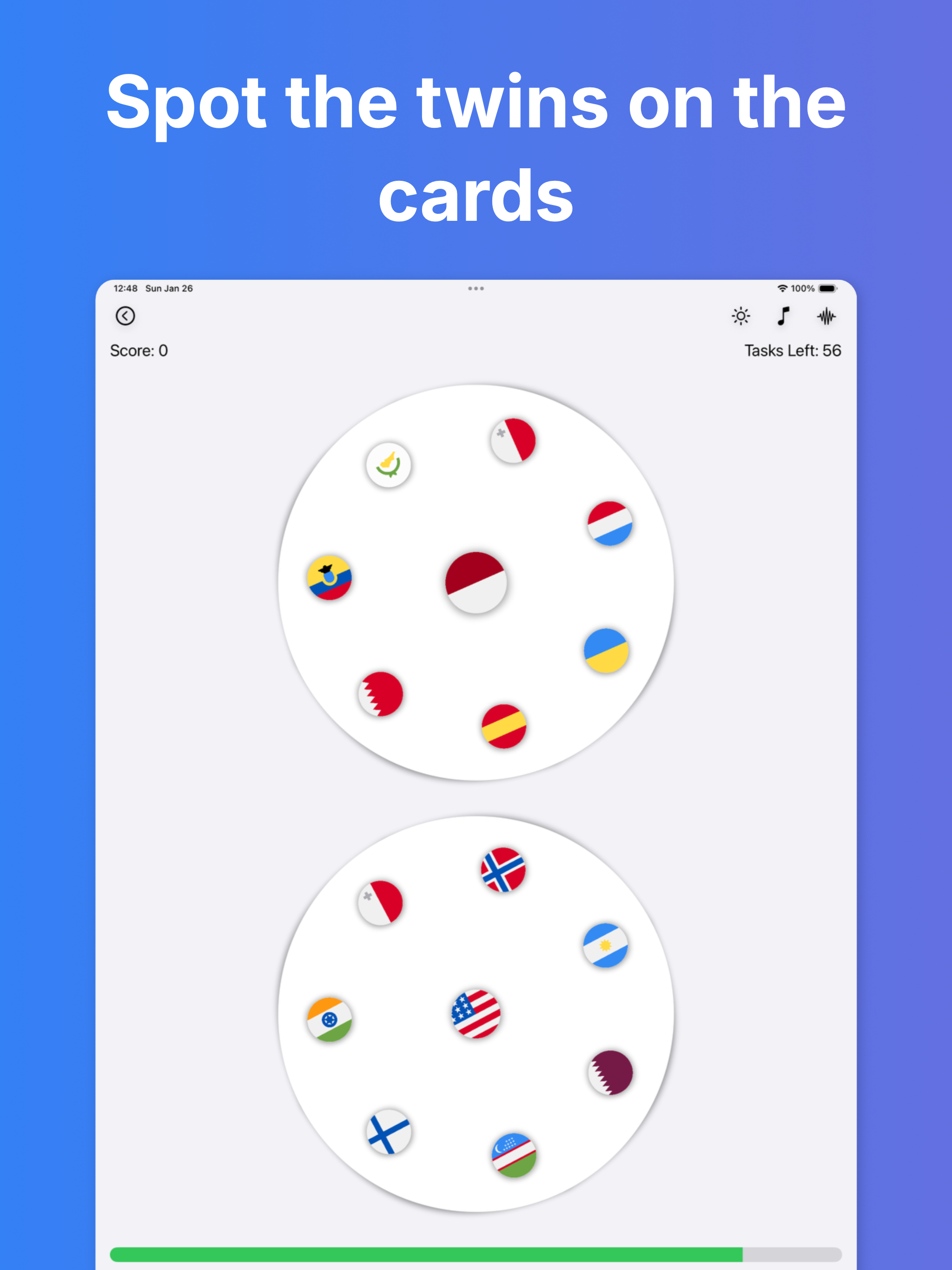Spot It: Flags Find the Twins screenshot 7