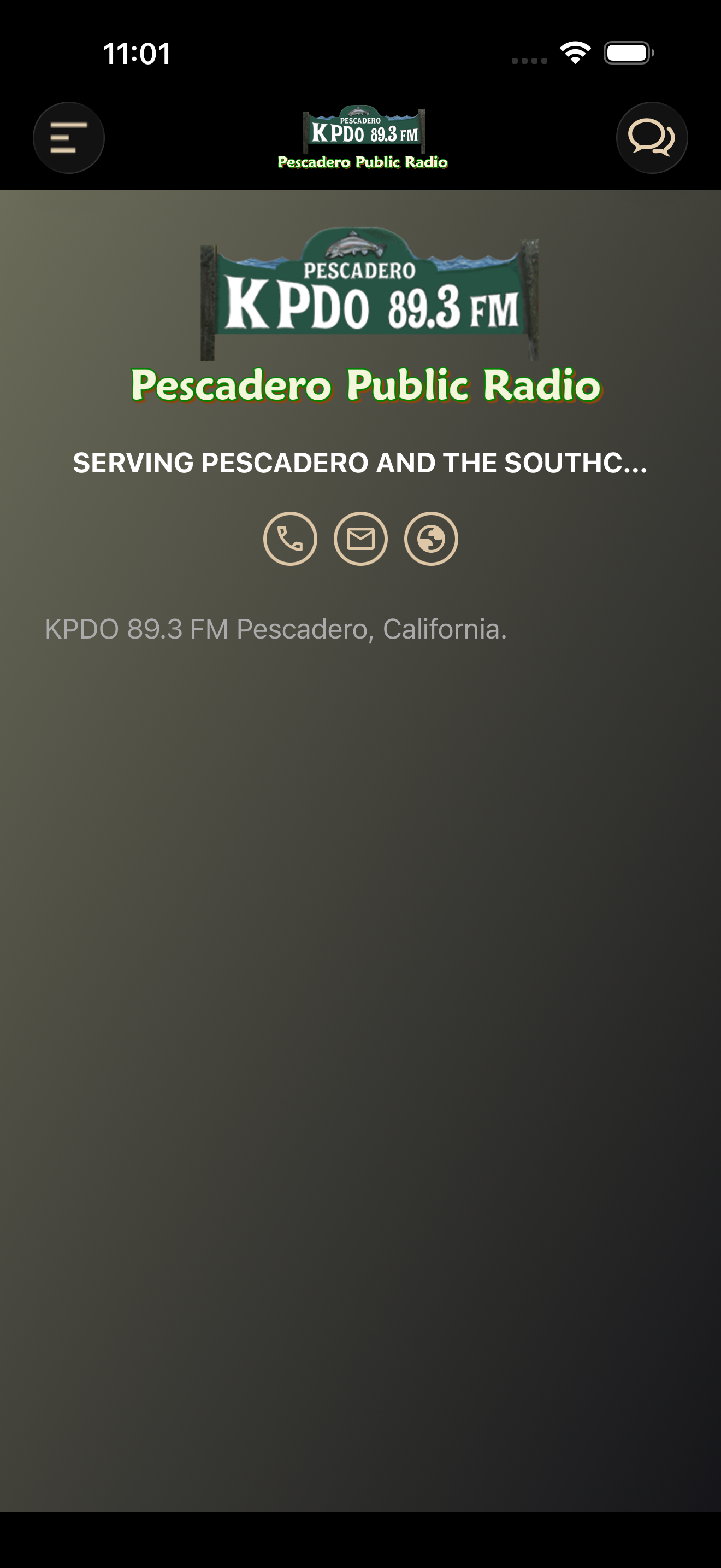 KPDO, Pescadero Public Radio screenshot 6
