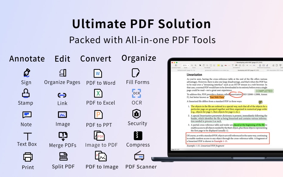 #1. PDF Professional Suite: Editor (macOS) 由: 璇 杨