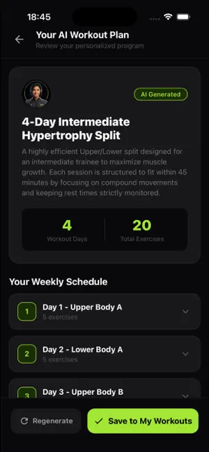 Fit Progress: Workout Log screenshot 3