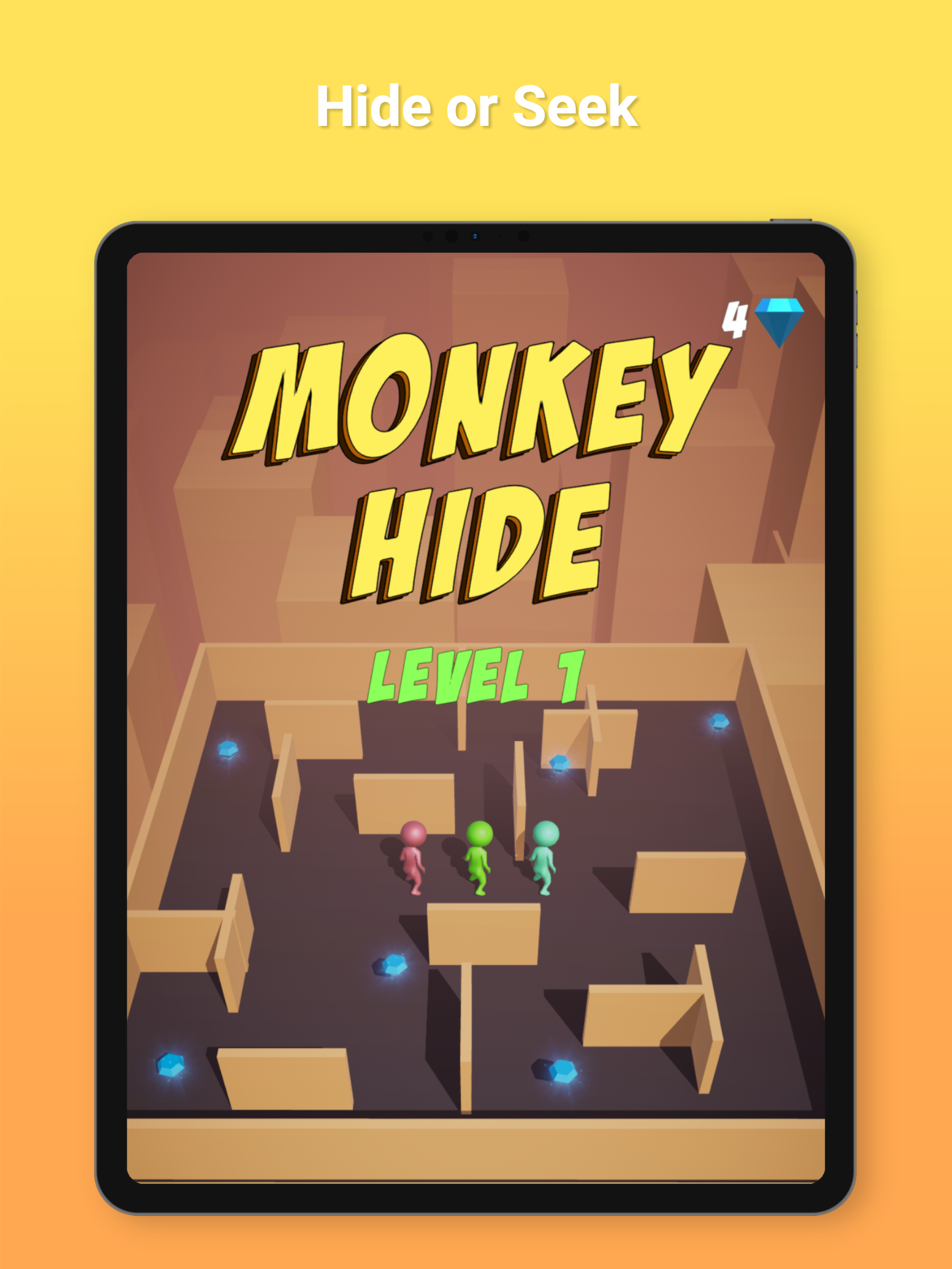 Monkey Hide: Hide & Seek