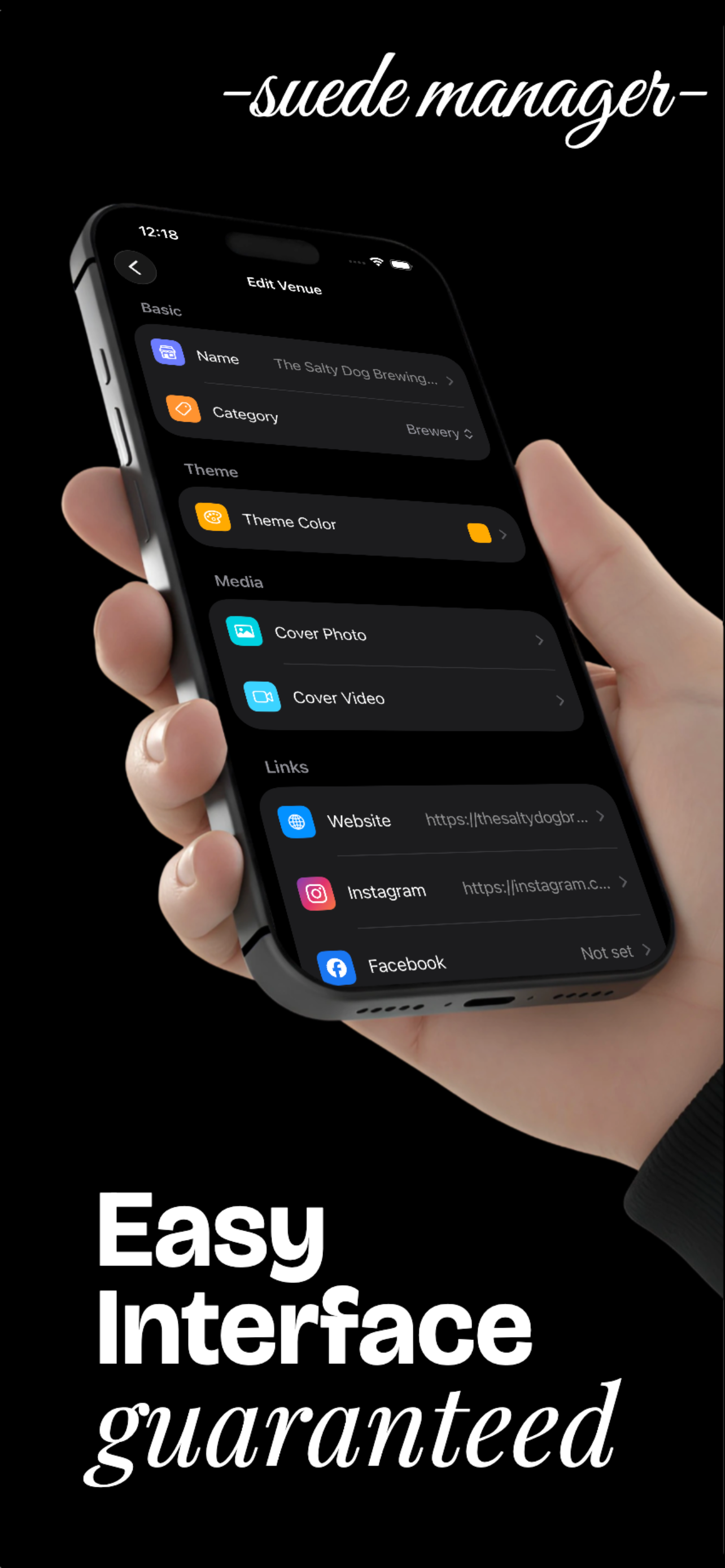 Suede Manager screenshot 3