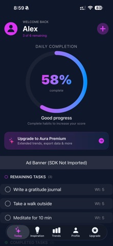 Aura - Daily Habits screenshot