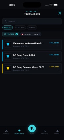 Racketify Screenshot 5 of 6