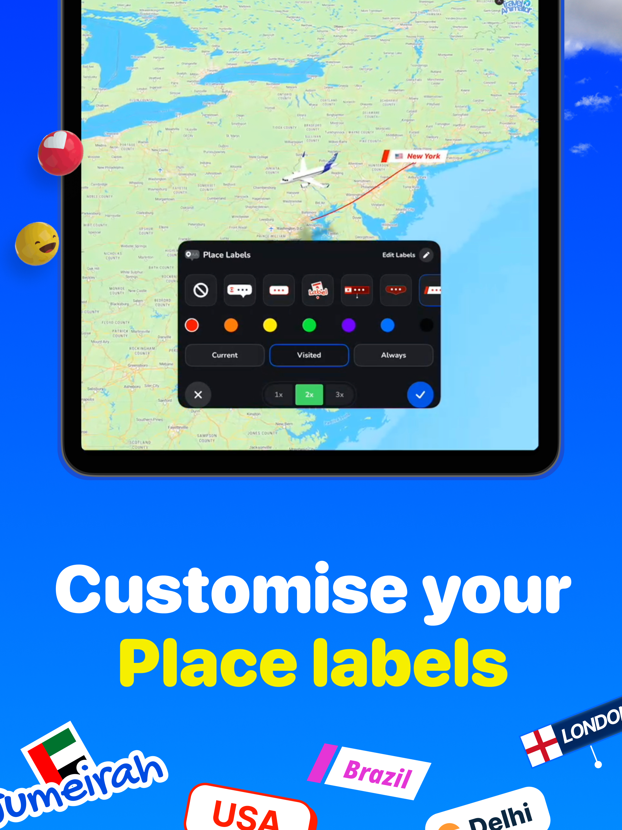 TravelAnimator: Journey Route screenshot 16