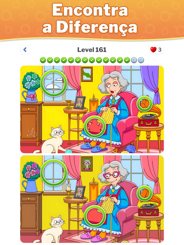 Jogo de Encontrar Diferenças screenshot 9