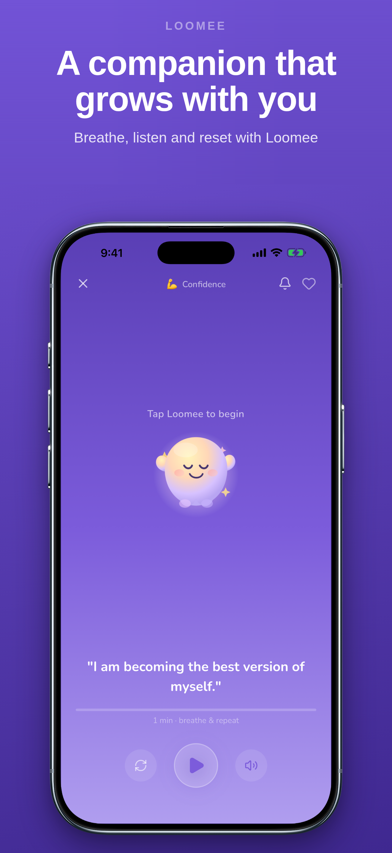 Loomee: Daily Affirmations screenshot 2