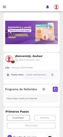 Onexfy screenshot