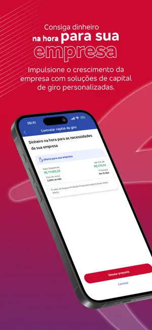 Bradesco Net Empresa: Conta PJ iPhone screenshot 5