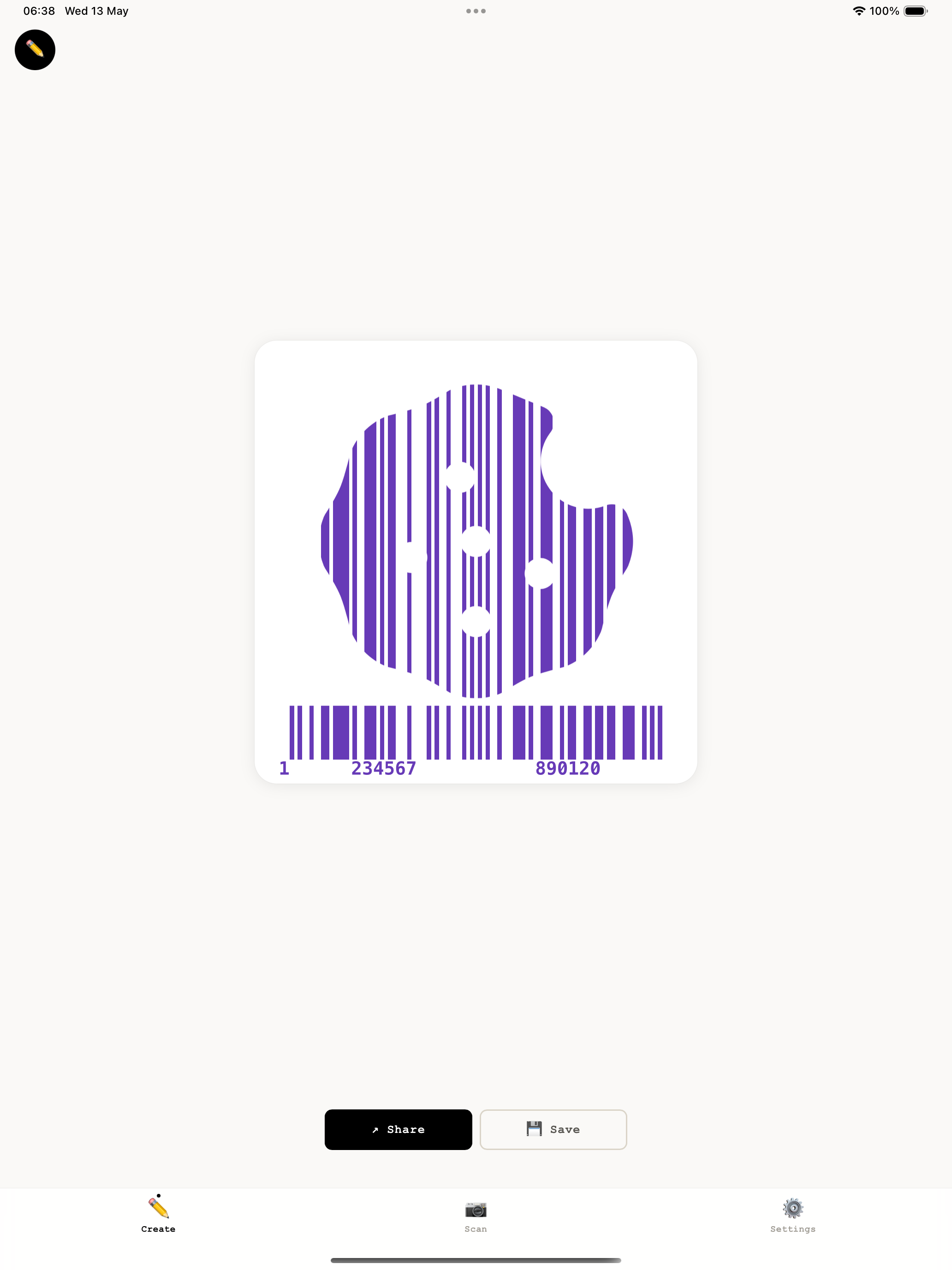 Artistic Barcode screenshot 5
