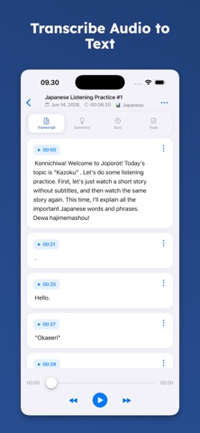 Voicio ◦ Transcribe to Text screenshot