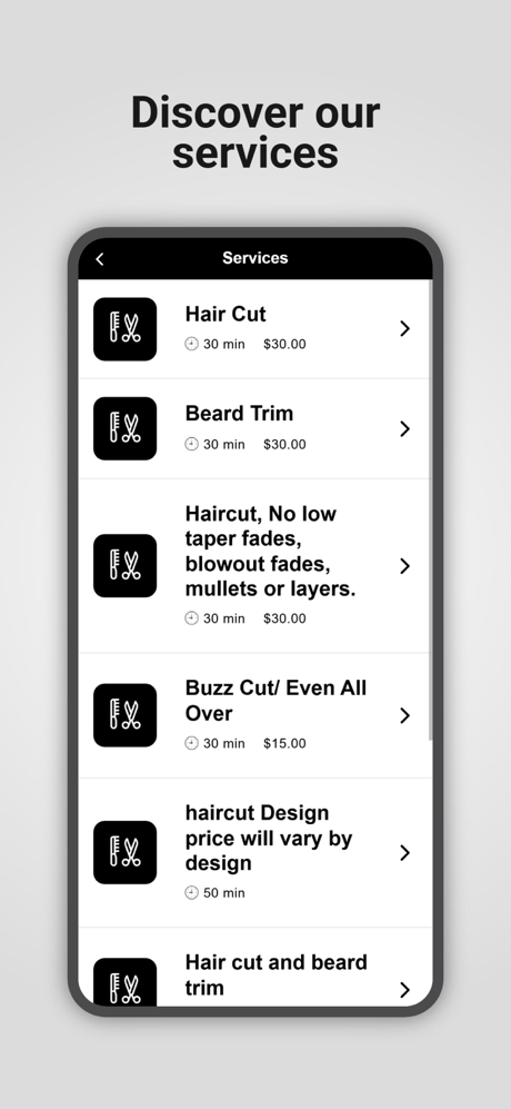 The Dapper Barber Company screenshot 2