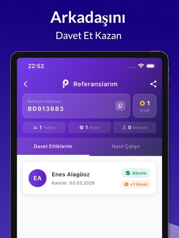 Kiazo P2P iPad screenshot