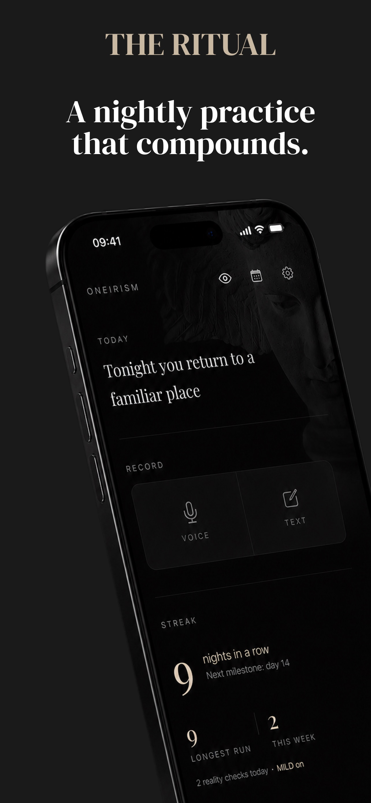 Oneirism: Lucid Dream Journal screenshot 5