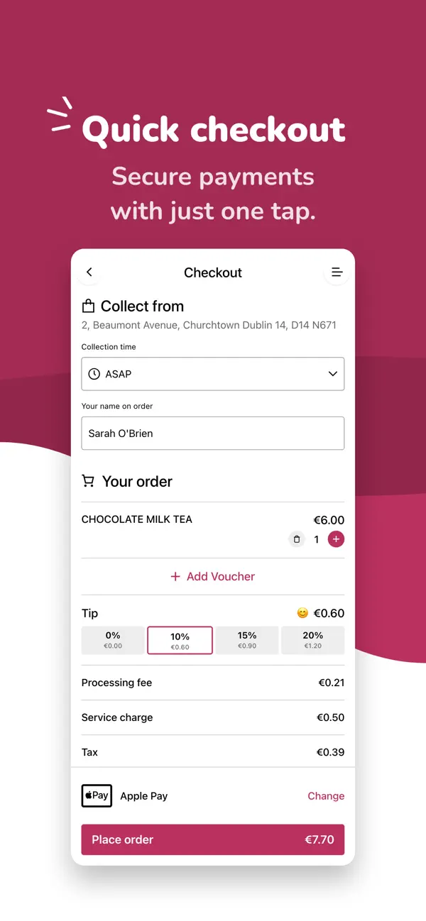 Screenshot #3 pour Hong Kong Kitchen App