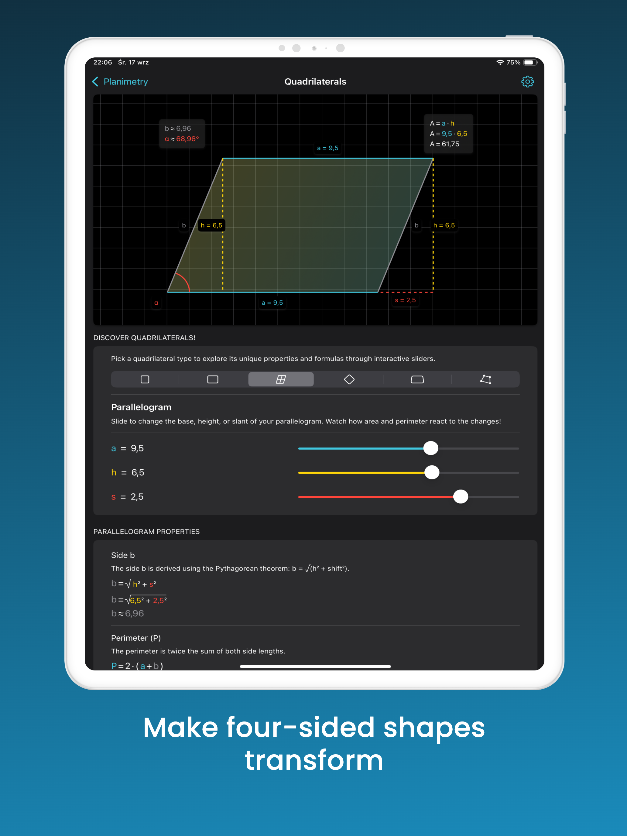 Beautiful Planimetry screenshot 10