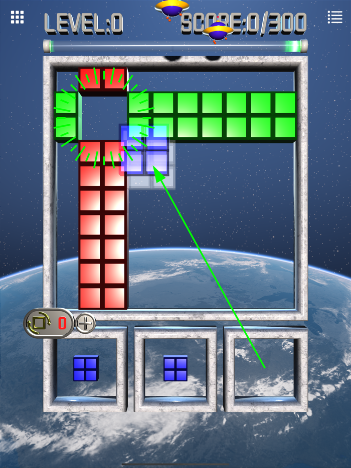 Block Puzzle in Space