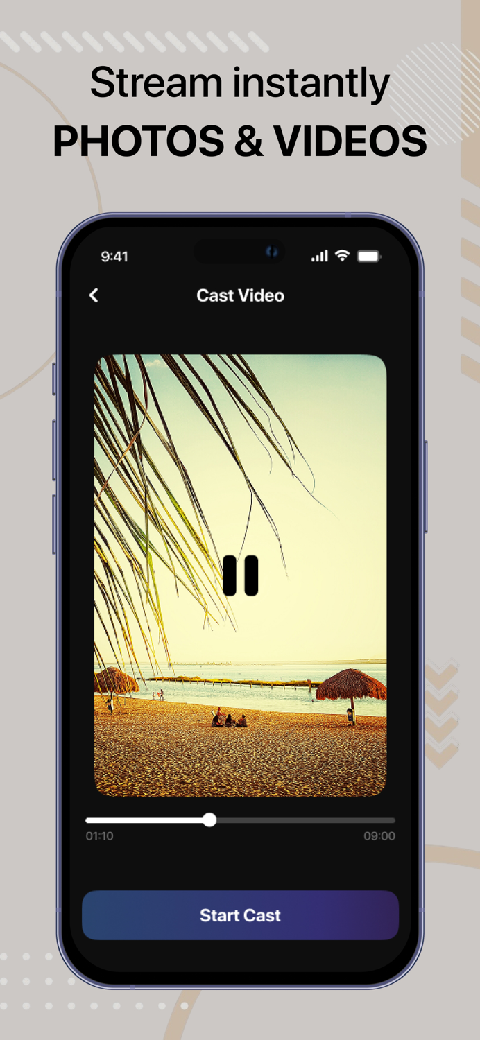 Screen Mirroring  Cast to TV