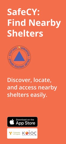 SafeCY - Cyprus Civil Defence iPhone screenshot