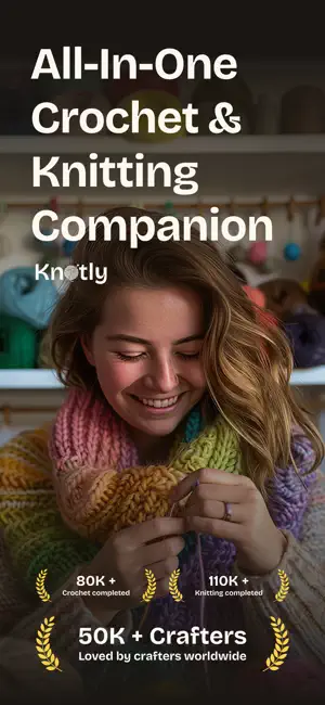 Knotly: Crochet & Knitting screenshot 1