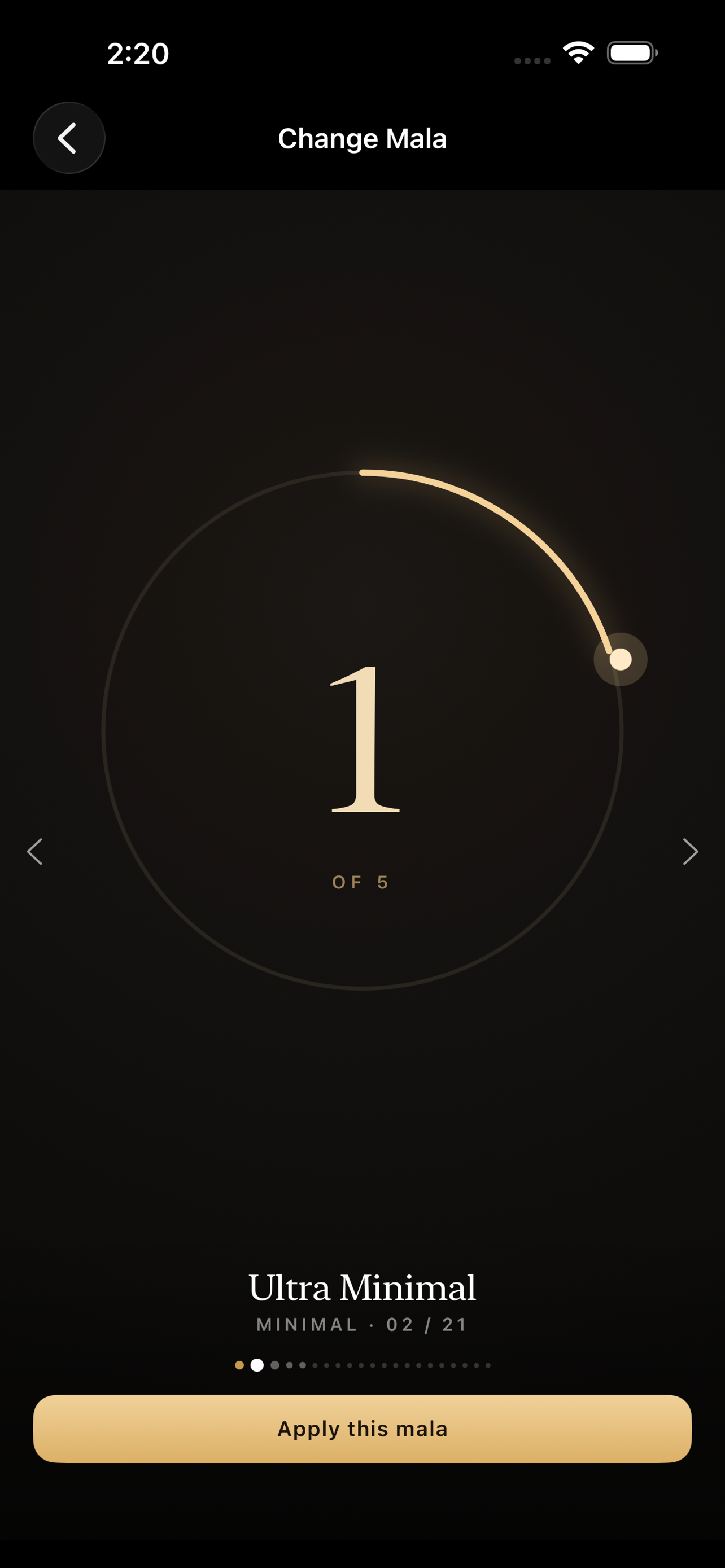 Mala: A Quiet Digital Mala screenshot 4