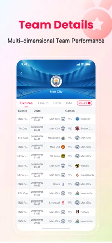 Z8Score - Soccer & Basketball iPhone screenshot 4