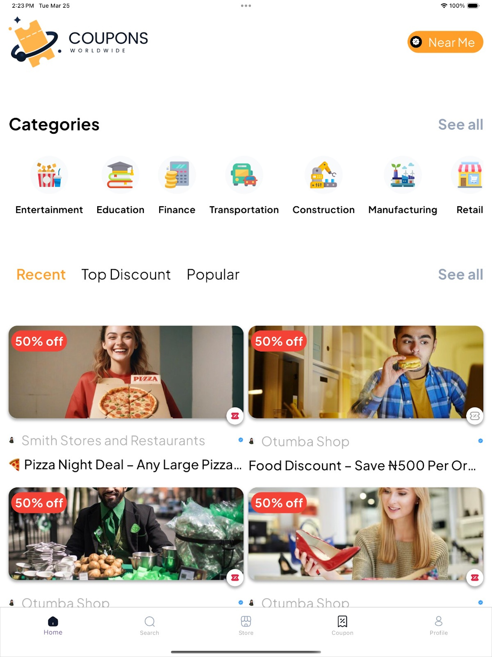 Coupons Worldwide screenshot 16