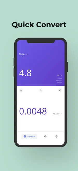 Unit Converter: Univerter screenshot 1