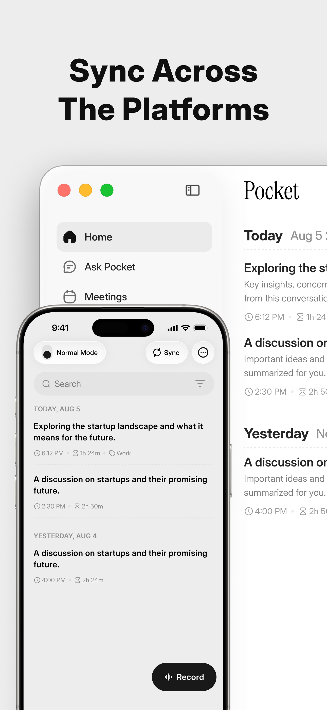Pocket - AI Personal Assistant screenshot 9