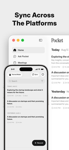 Pocket - AI Personal Assistant screenshot